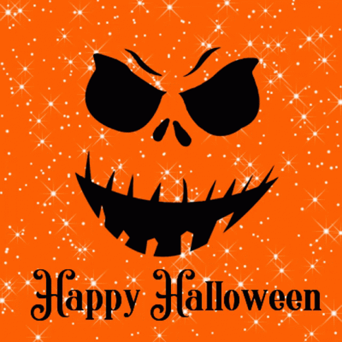 Happy Halloween Jack-o'-lantern GIF