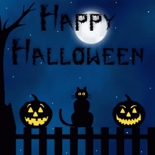 Happy Halloween Night GIF