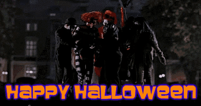 Happy Halloween Spooky Trick Or Treat GIF
