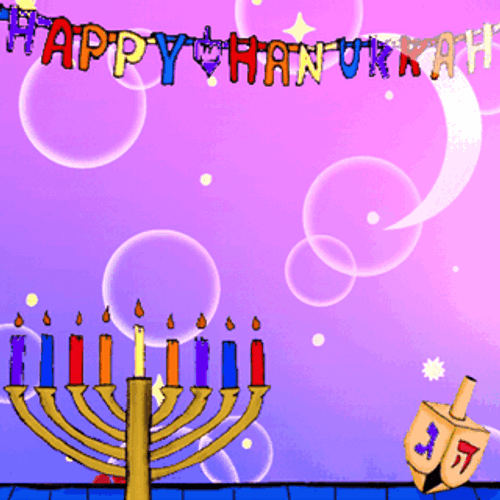 Happy Hanukkah Celebration Jake Walker GIF