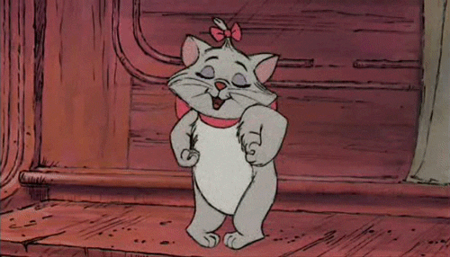 Happy Happy Happy Cat Marie The Aristocats GIF