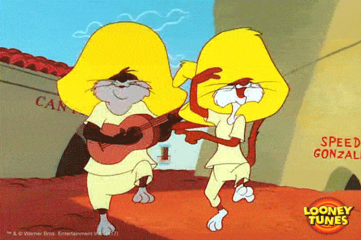 Happy Happy Happy Cat Mexican Dance Speedy Gonzales GIF