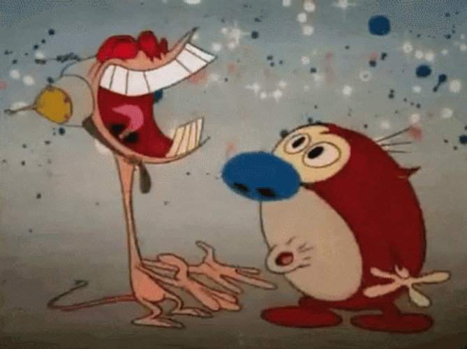 Happy Happy Joy Joy Ren And Stimpy GIF
