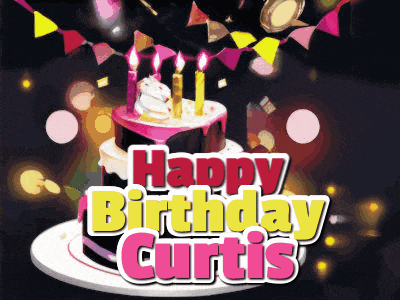 Happy Heavenly Birthday Curtis Gif GIF