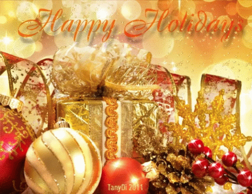 Happy Holiday 498 X 383 Gif GIF