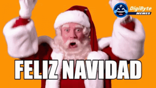 Happy Holidays Meme Dancing Santa Claus GIF