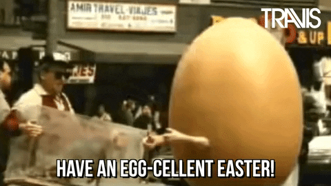 Happy Holidays Meme Egg-cellent Easter GIF