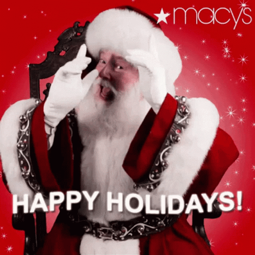 Happy Holidays Santa Claus GIF