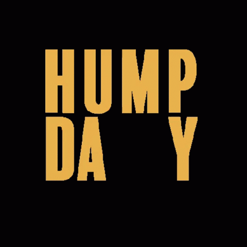 Happy Hump Day Meme Sign GIF