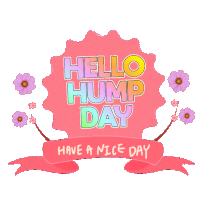 Happy Hump Day Sticker GIF