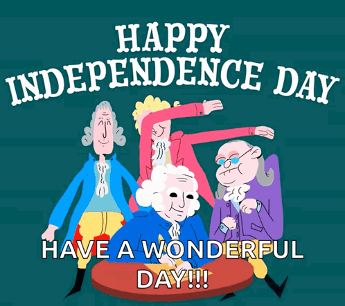 Happy Independence Day Poster GIF