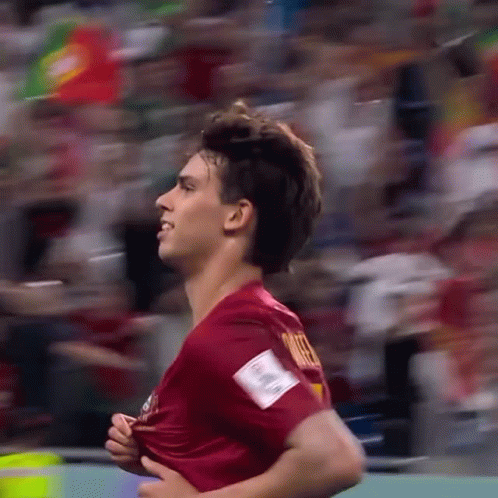 Happy Joao Felix GIF