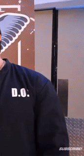 Happy Joe Hendry Holds Belt GIF