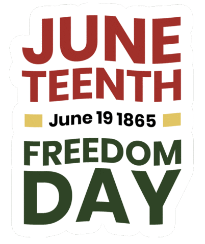 Happy Juneteenth 19 Freedom Day GIF