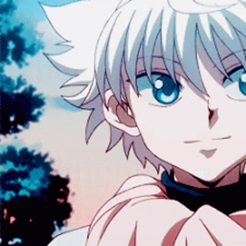 Happy Killua Pfp Winking GIF