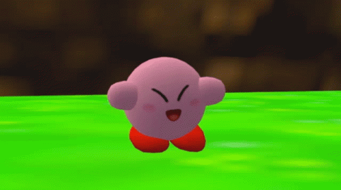 Happy Kirby Dancing GIF