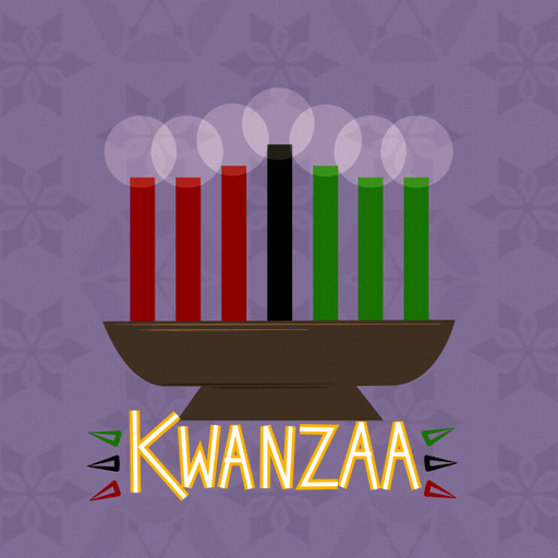 Happy Kwanzaa Visual Branding GIF