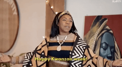 Happy Kwanzaa Week GIF