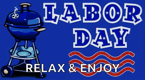 Happy Labor Day Cross American Flag