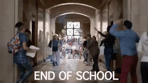 Happy Last Day Of School End Of School GIF