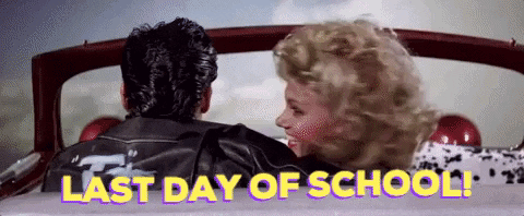 Happy Last Day Of School Grease GIF