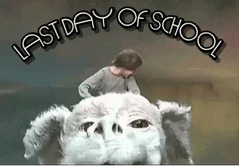 Happy Last Day Of School Never Ending Story GIF