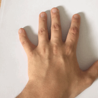 Happy Left Handers Day Short Fingered Hand GIF