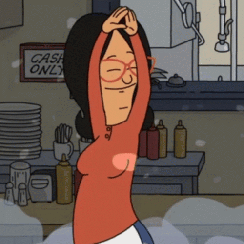 Happy Linda Belcher Dancing Bobs Burgers GIF