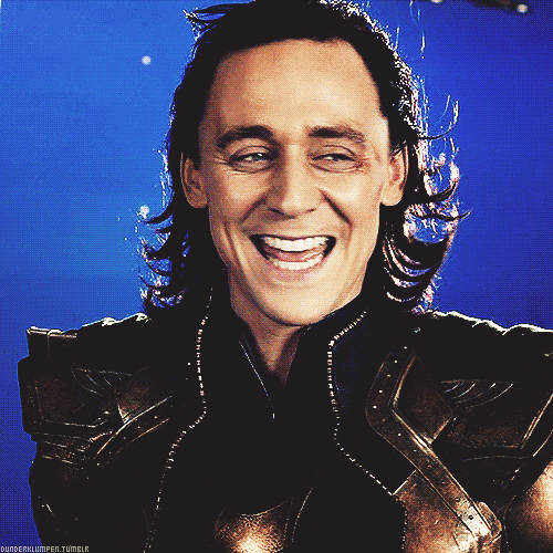 Happy Loki Loud Laugh GIF