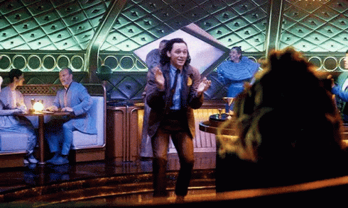Happy Loki Waving Dance GIF