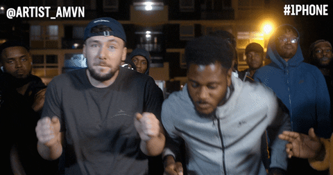 Happy London Boys Gang GIF