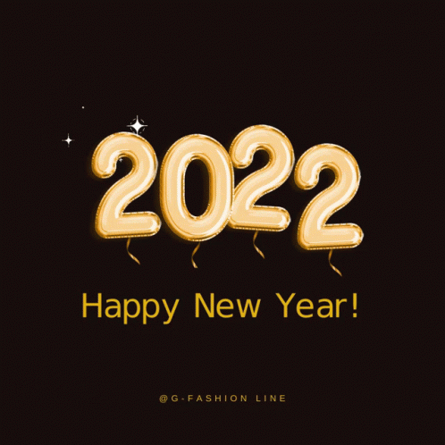 Happy Lunar New Year 2022 Candle Sparkles GIF