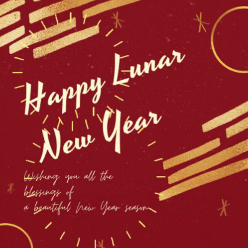 Happy Lunar New Year With Long Greetings GIF