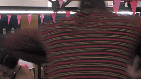 Happy Man Enjoys Chicken Dance GIF