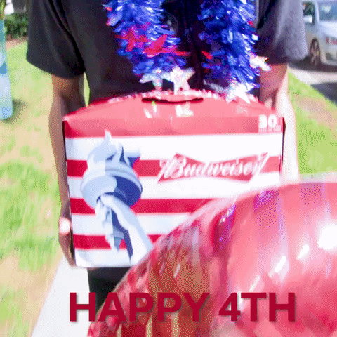 Happy Man Happy Fourth Of July GIF