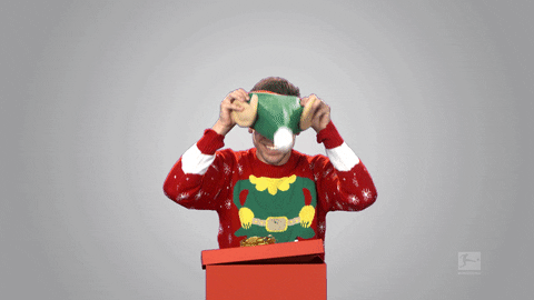 Happy Man In Ugly Sweater GIF