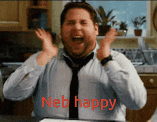 Happy Meme Yell Shout GIF