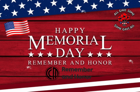 Happy Memorial Day Remember and Honor Sign