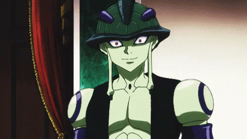 Happy Meruem Talking GIF