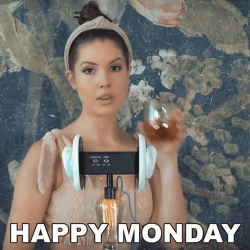 Happy Monday Amanda Cerny GIF