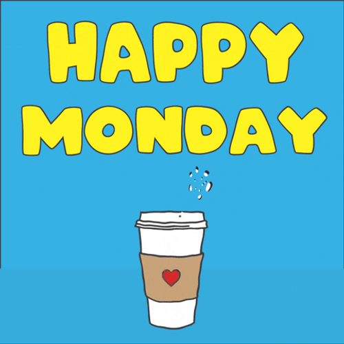 Happy Monday Cup Of Coffee GIF