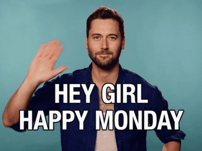Happy Monday Ryan Eggold GIF