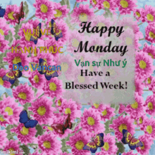 Happy Monday Week Have A Blessed Day GIF
