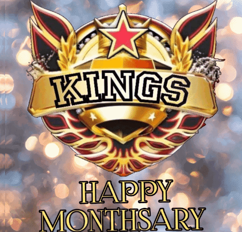 Happy Monthsary Kings GIF