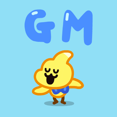 Happy Morning Chicken Dance GIF