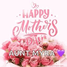 Happy Mother's Day Aunt Myra Greeting Card