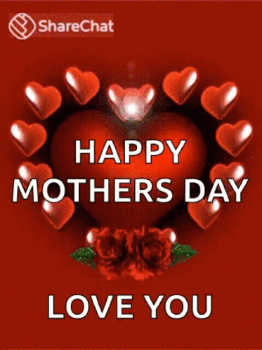 Happy Mother's Day Card With Heart