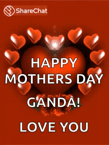 Happy Mother's Day Card With Heart