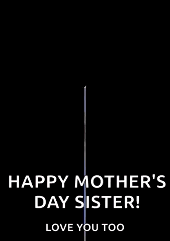 Happy Mother's Day Card With Pink Flower GIF