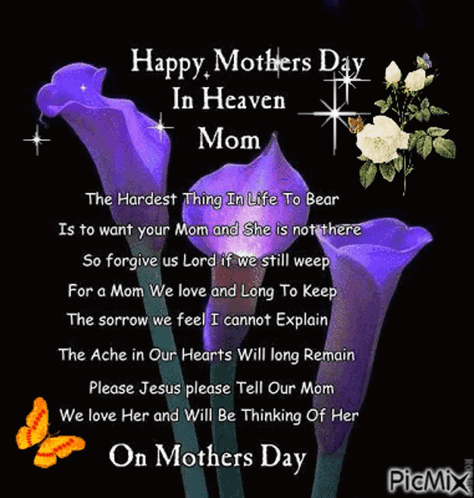 Happy Mother's Day Card With Red Roses